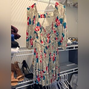 Floral Print Women's Dress